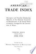 Descargar el libro libro American Trade Index libro American Trade Index