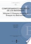 Descargar el libro libro Comportamiento Mecánico De Los Materiales. Volumen 2: Ensayos Mecánicos. Ensayos No Destructivos libro Comportamiento Mecánico De Los Materiales. Volumen 2: Ensayos Mecánicos. Ensayos No Destructivos