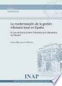 Descargar el libro libro La Modernización De La Gestión Tributaria En España libro La Modernización De La Gestión Tributaria En España