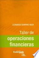 Descargar el libro libro Taller De Operaciones Financieras libro Taller De Operaciones Financieras