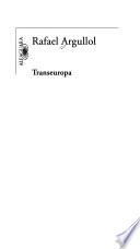 Descargar el libro libro Transeuropa libro Transeuropa