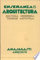 libro Enseñanza De La Arquitectura