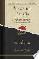 libro Viage De España, Vol. 12