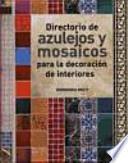 libro Directorio De Azulejos Y Mosaicos