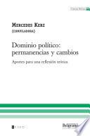 libro Dominio Político: Permanencias Y Cambios