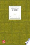 libro Literaturas Indígenas De México