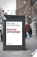 libro Qué Es La Antropología