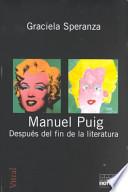 libro Manuel Puig