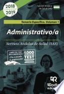 libro Administrativo/a Del Sas. Temario Específico. Volumen 1