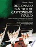 libro Diccionario Práctico De Gastronomía Y Salud