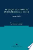 libro El Quijote En Francia En Los Siglos Xvii Y Xviii