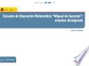 Descargar el libro libro Escuela De Educación Matemática Miguel De Guzmán : Enseñar Divulgando libro Escuela De Educación Matemática Miguel De Guzmán : Enseñar Divulgando