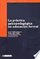 libro La Práctica Psicopedagógica En Educación Formal
