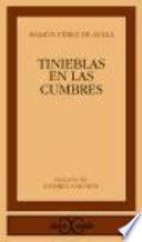 libro Tinieblas En Las Cumbres