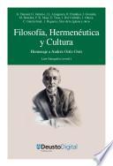 libro Filosofía, Hermenéutica Y Cultura