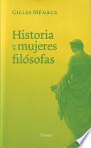 libro Historia De Las Mujeres Filósofas