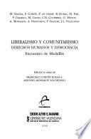 libro Liberalismo Y Comunitarismo
