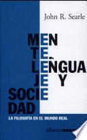libro Mente, Lenguaje Y Sociedad / Mind, Language And Society