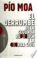 libro El Derrumbe De La Segunda República Y La Guerra Civil