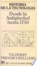 libro Historia De La Tecnología. I