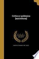 libro Spa Critica Y Polemica Microfo