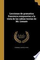 libro Spa Lecciones De Gramatica Fra