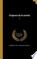 libro Spa Origenes De La Novela 4