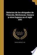 libro Spa Relacion De Los Obispados