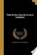 libro Spa Vida De Don Jose De La Luz