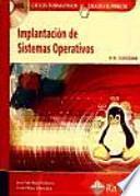 libro Implantación De Sistemas Operativos