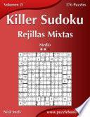 libro Killer Sudoku Rejillas Mixtas   Medio   Volumen 21   276 Puzzles
