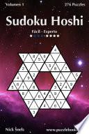 libro Sudoku Hoshi   De Fácil A Experto   Volumen 1   276 Puzzles