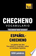libro Vocabulario Espanol Checheno   5000 Palabras Mas Usadas