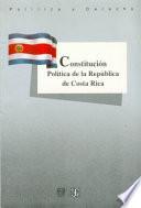 libro Constitución Política De La República De Costa Rica