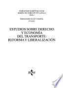 libro Estudios Sobre Derecho Y Economía Del Transporte