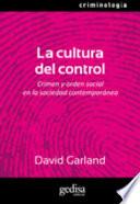 libro La Cultura Del Control