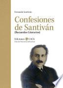 libro Confesiones De Santiván
