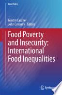 libro Food Poverty And Insecurity: International Food Inequalities
