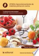 libro Aprovisionamiento De Materias Primas En Cocina. Hotr0108