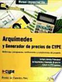 libro Arquimedes Y Generador De Precios Cype / Archimedes And Cype Generator Prices