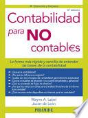 libro Contabilidad Para No Contables
