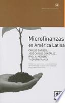 libro Microfinanzas En América Latina