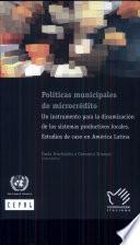 libro Políticas Municipales De Microcrédito