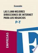 libro Sectores P T   Las 5.000 Mejores Direcciones De Internet Para Los Negocios.