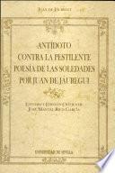 libro Antídoto Contra La Pestilente Poesía De Las Soledades Por Juan De Jáuregui