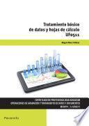 libro Uf0511   Tratamiento Básico De Datos Y Hojas De Cálculo