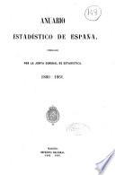 libro Anuario Estadístico De España