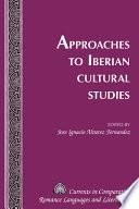 libro Approaches To Iberian Cultural Studies