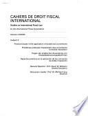 libro Cahiers De Droit Fiscal International