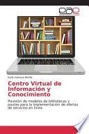 libro Centro Virtual De Información Y Conocimiento